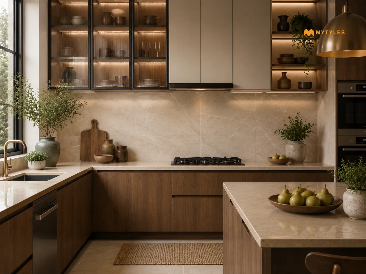 Match The Dado Tile To The Countertop Tone